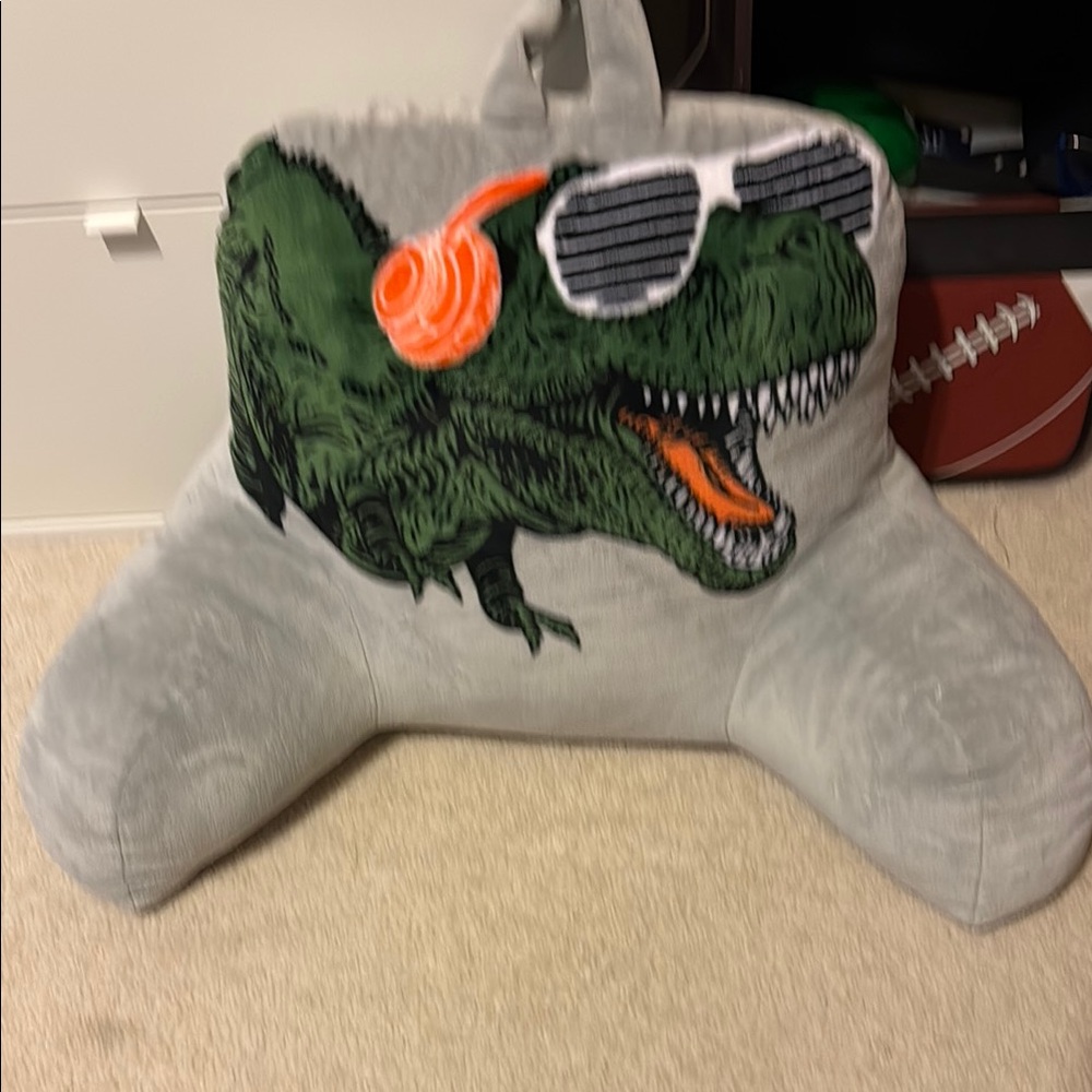 Dinosaur Print Backrest Pillow
